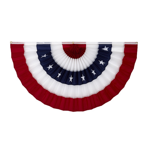 4th of July Pleated Fans